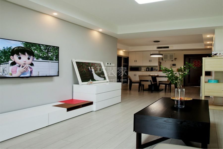 -天兆家园105平米简约风格设计方案