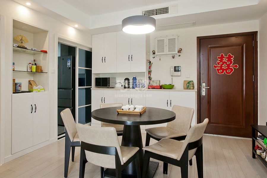 -天兆家园105平米简约风格设计方案