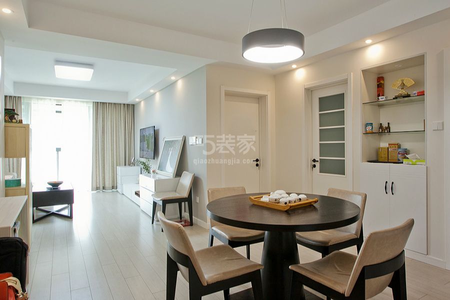 -天兆家园105平米简约风格设计方案