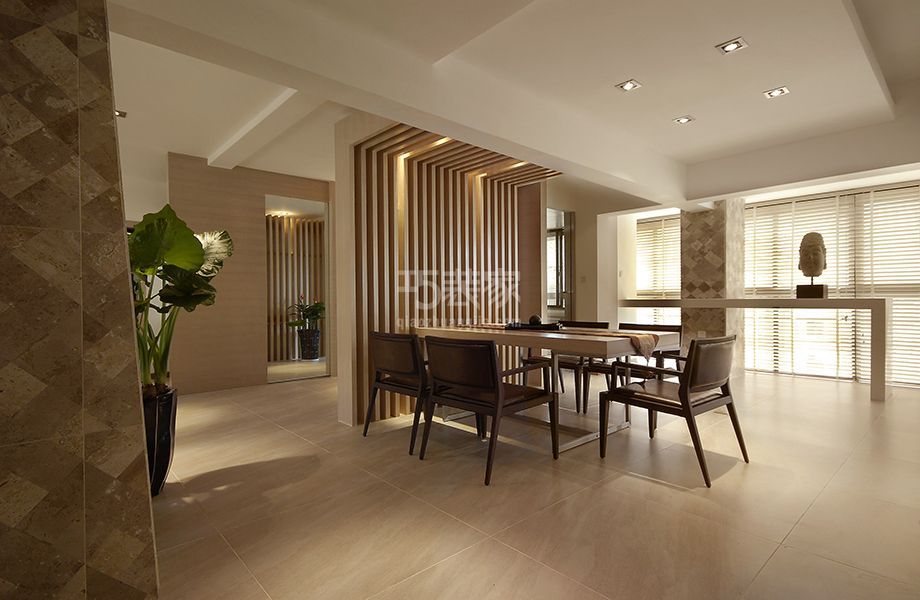 -大宁山庄138平现代简约风格方案设计