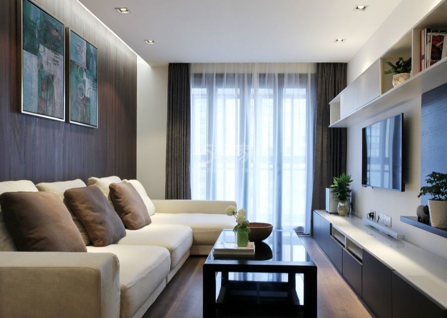 华尔街观典150平米简约设计方案