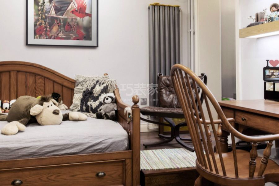 -中鑫国际100平米美式风格设计方案