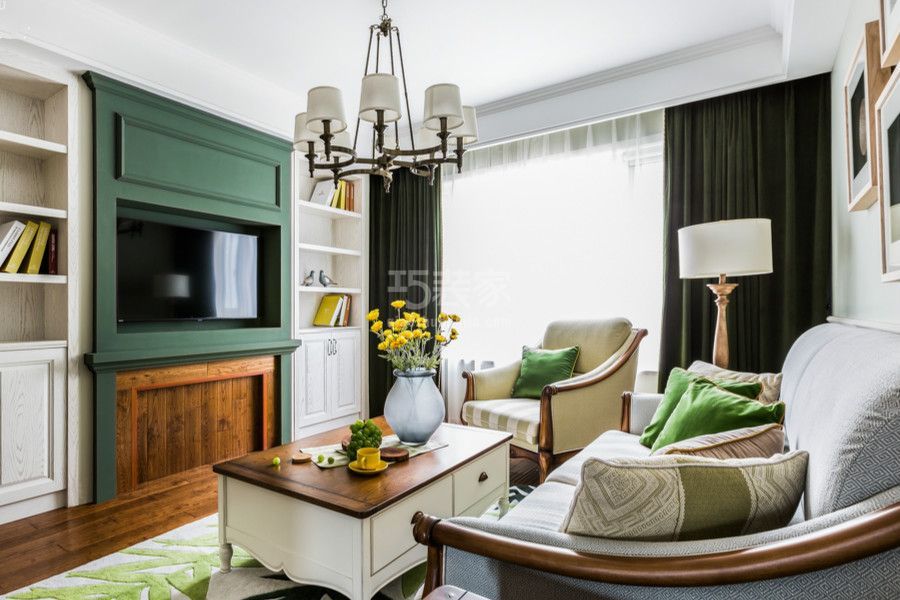 -平乐园117平米简约风格设计方案