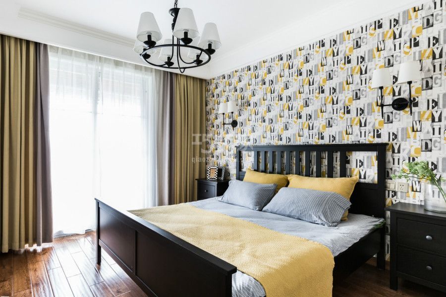 -平乐园117平米简约风格设计方案