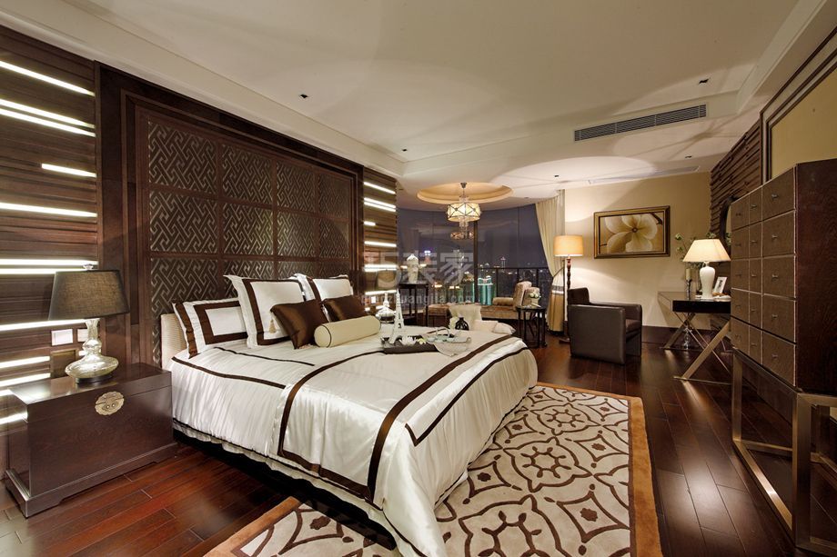 -杨庄北区98新中式风格设计方案