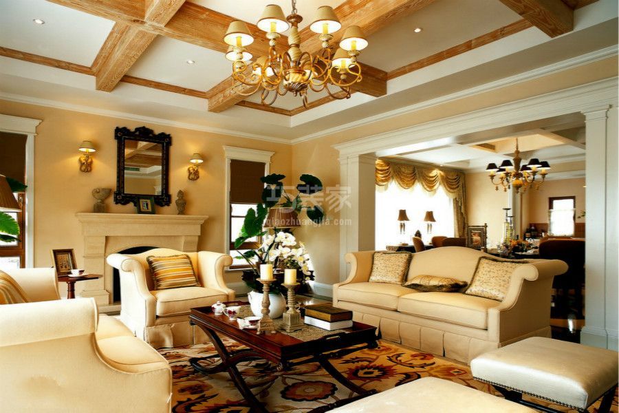 地首府官邸350平米欧式风格设计方案