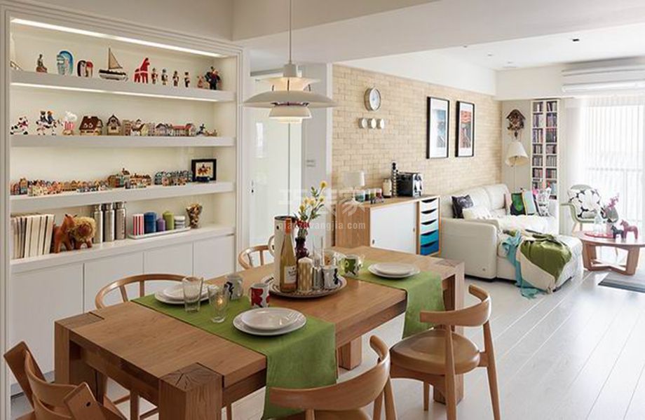 -风度柏林小区75平北欧风格设计方案