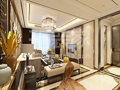 天润80平新中式风格设计方案