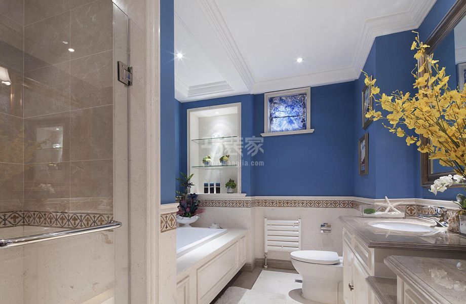 -朝阳区康泉小区170平混搭风格设计方案