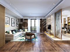 南海家园75平现代简约风格设计方案