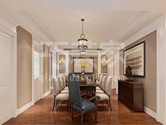 陶然北岸140平简约美式风格设计方案