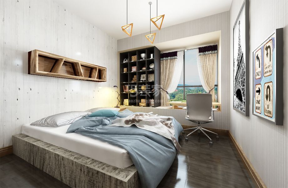 -七星街76平米现代简约风格方案