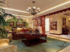 中信城109平美式风格设计方案