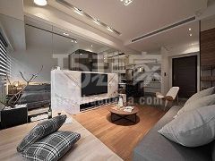 玉泉新城98平现代简约风格设计方案