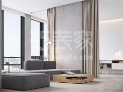 新通国际花园140平极简风格设计方案