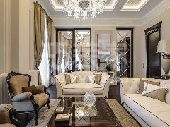 加州水郡120平新古典风格设计方案