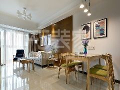 橡树湾107平简约风格设计方案