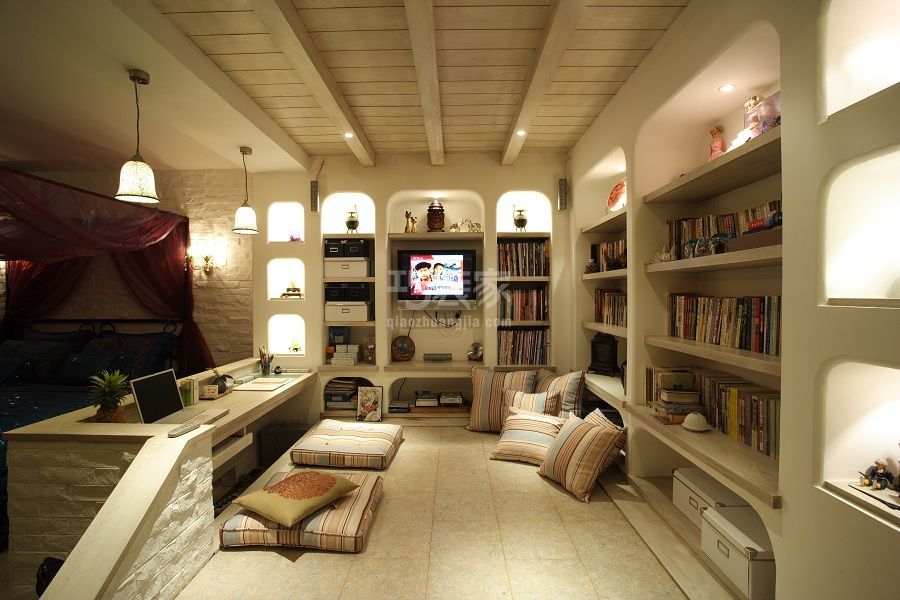 双瑜南里116平米地中海风格设计案例