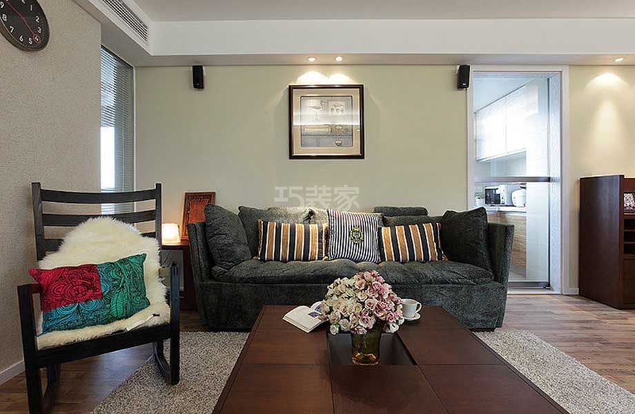 石景山金顶街95平米简约风格设计方案