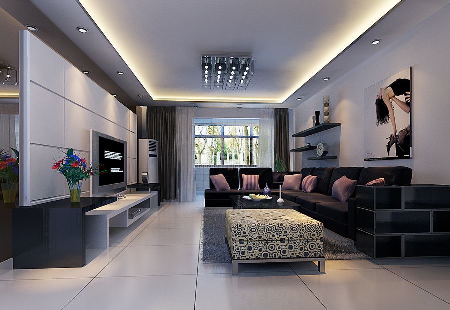 科兴家园小区126平米现代简约风格设计方案