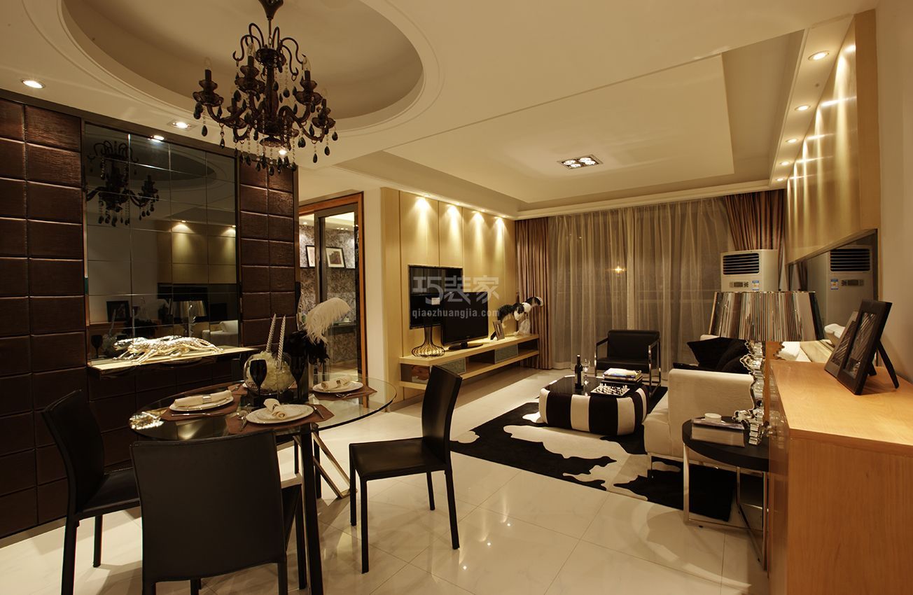 -华源三里89平现代风格设计方案