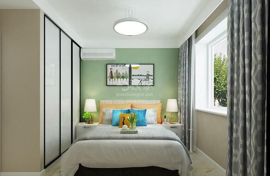 -育人里90平北欧风格设计方案