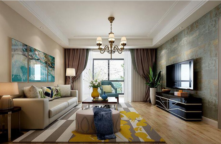 -和顺家园90平北欧风格设计方案