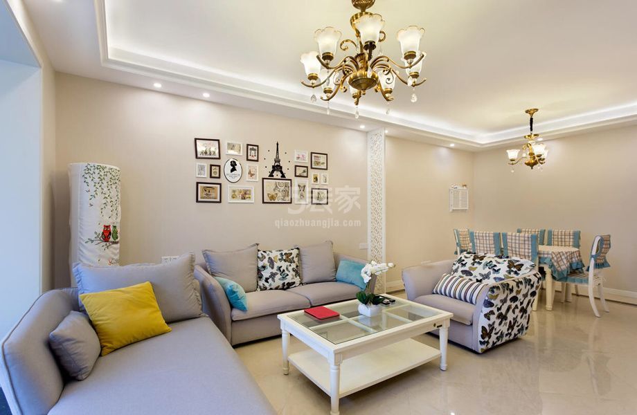 -丰台区靛厂路138平北欧风格设计方案