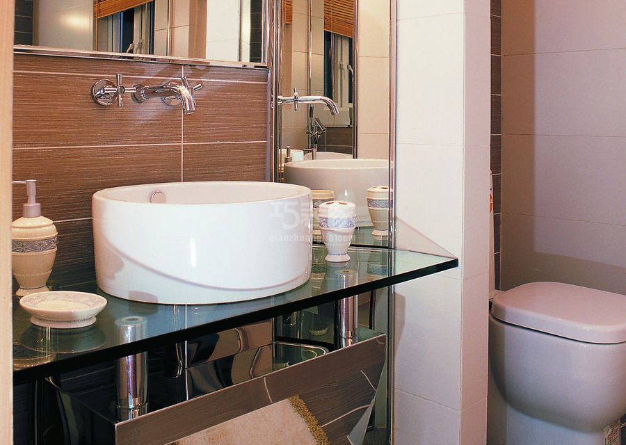 卫生间-远洋山水180平现代简约风格设计方案