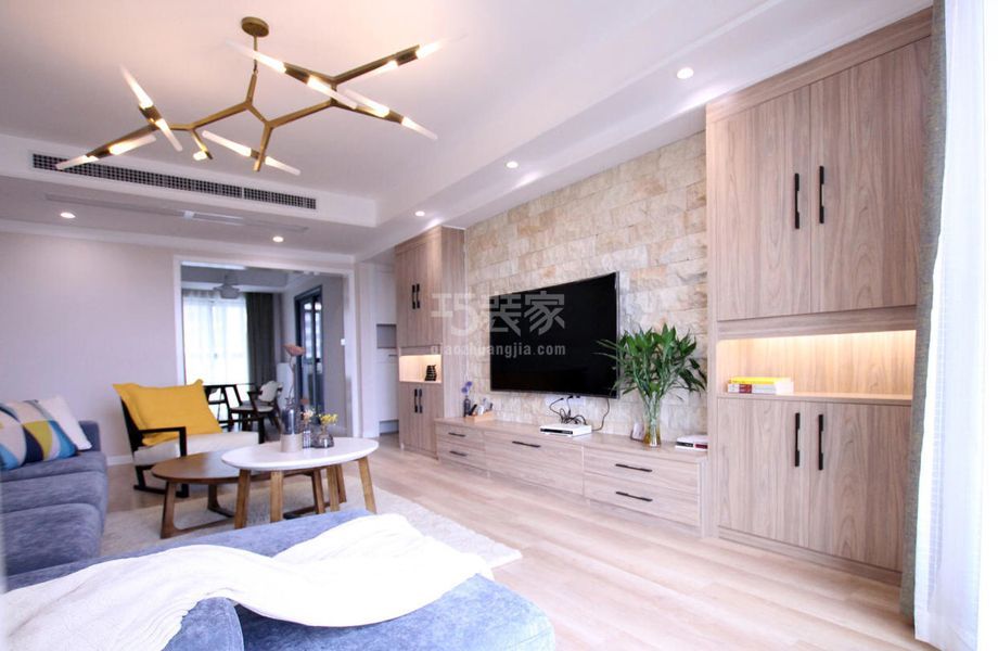 -东城区崇文门西河沿130平简约风格设计方案