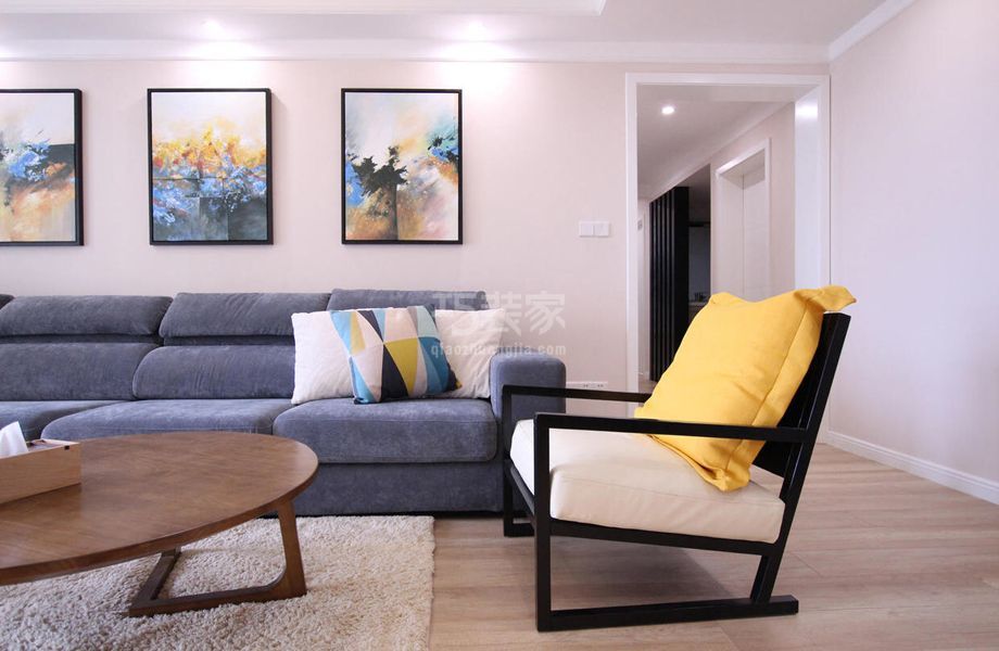 -东城区崇文门西河沿130平简约风格设计方案