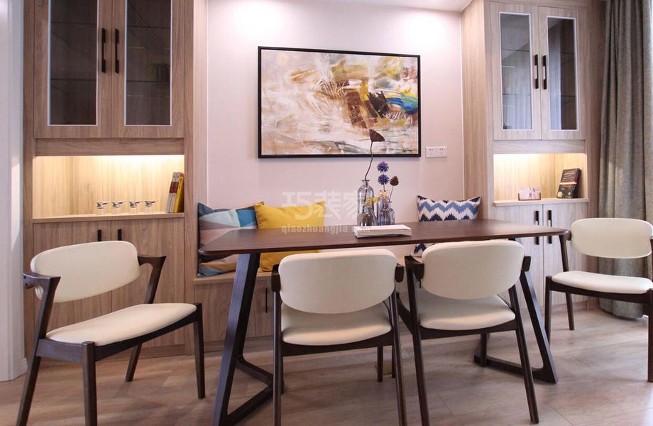 -东城区崇文门西河沿130平简约风格设计方案