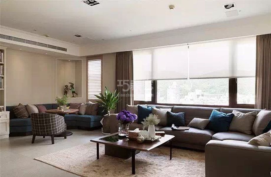 -朝阳区志新村小区175平简欧风格设计方案