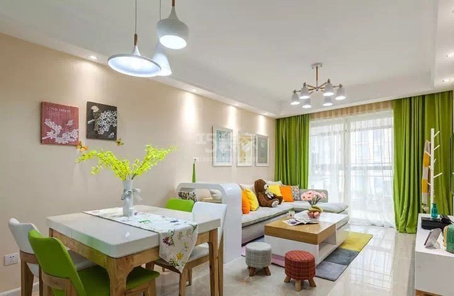 -芳群园89平现代简约风格设计方案