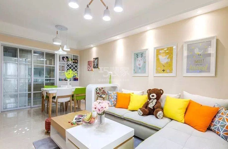 -芳群园89平现代简约风格设计方案