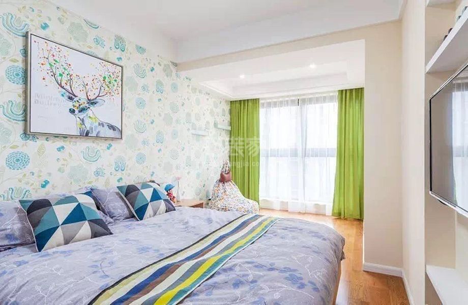 -芳群园89平现代简约风格设计方案