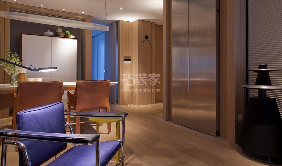 -国风北京100平米后现代风格设计案例