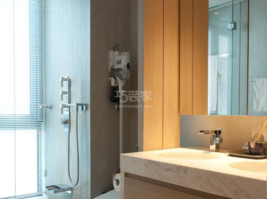 -国风北京100平米后现代风格设计案例