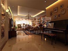 圣馨大地90平欧式风格设计方案