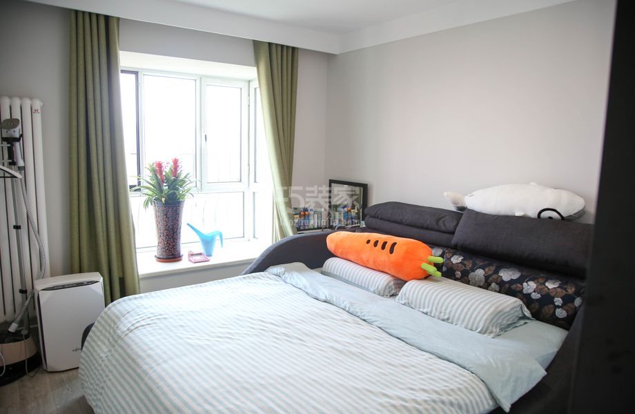 -北京电视台家属楼85平米现代简约风格设计方案