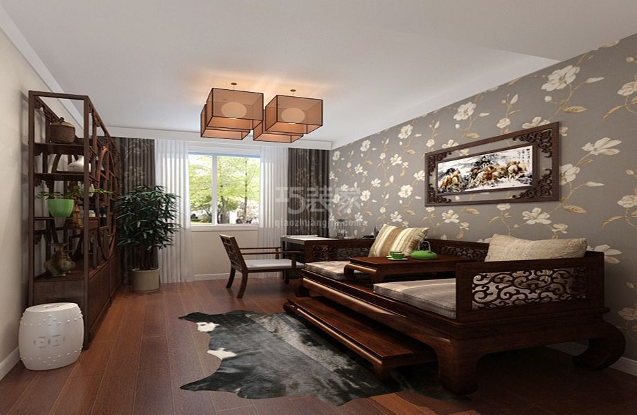 - 奥林PAPK国际公寓200平米现代风格设计方案