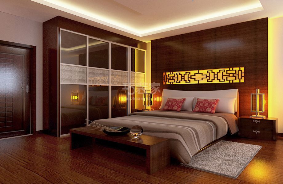 - 鑫兆雅园82平米现代简约风格设计方案