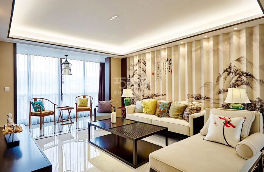 -通州加华印象198平新中式风格设计方案