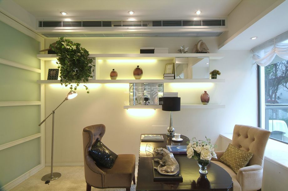 -玺萌丽苑146平田园风格设计案例