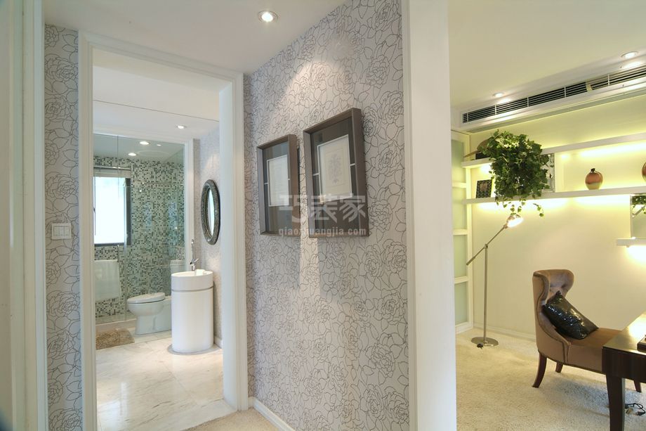 -玺萌丽苑146平田园风格设计案例