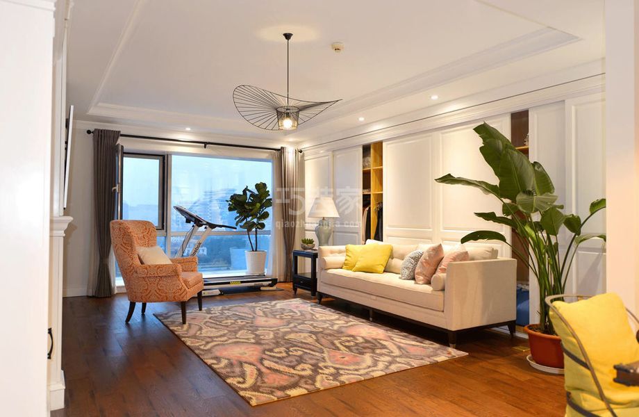 -芳辉园小区150平美式风格设计方案