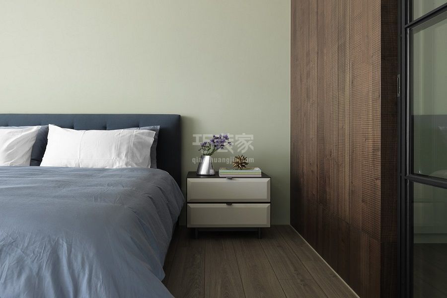 卧室-北京市丰台区方群公寓155㎡，北欧风格设计方案