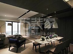 慧花苑55平米后现代风格设计方案