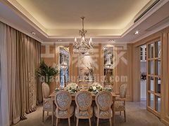 紫金长安小区100平欧式风格设计方案