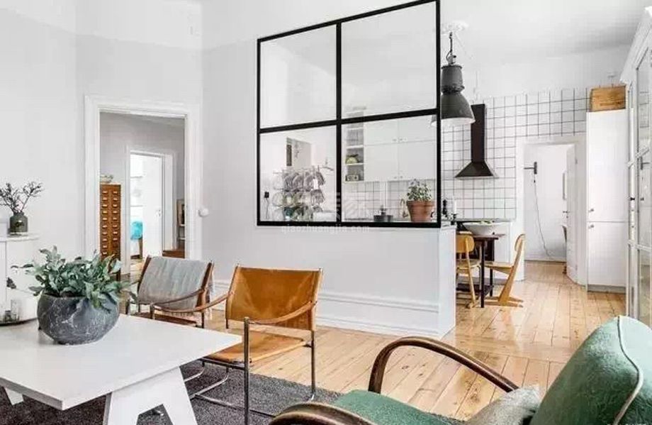 -右安门万博苑100平北欧风格设计方案